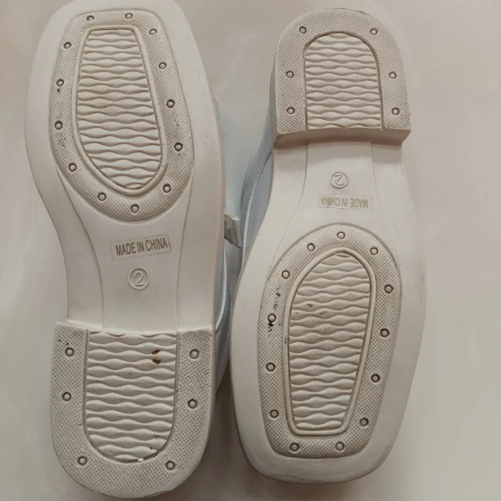 White Shoes - Boys Sz 2 . Formal Wedding, Baptism or First Holy Communion